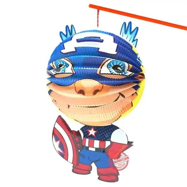 Lồng đèn Captain America Lồng đèn Captain America — đèn trung thu Việt Nam | LongDenViet