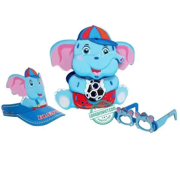 Lồng đèn Voi chơi banh Lồng đèn Voi chơi banh — đèn lồng thủ công Việt Nam | LongDenViet