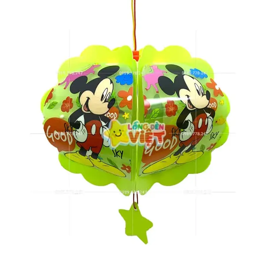 Lồng đèn nhựa chuột Mickey Lồng đèn nhựa chuột Mickey — đèn lồng thủ công Việt Nam | LongDenViet