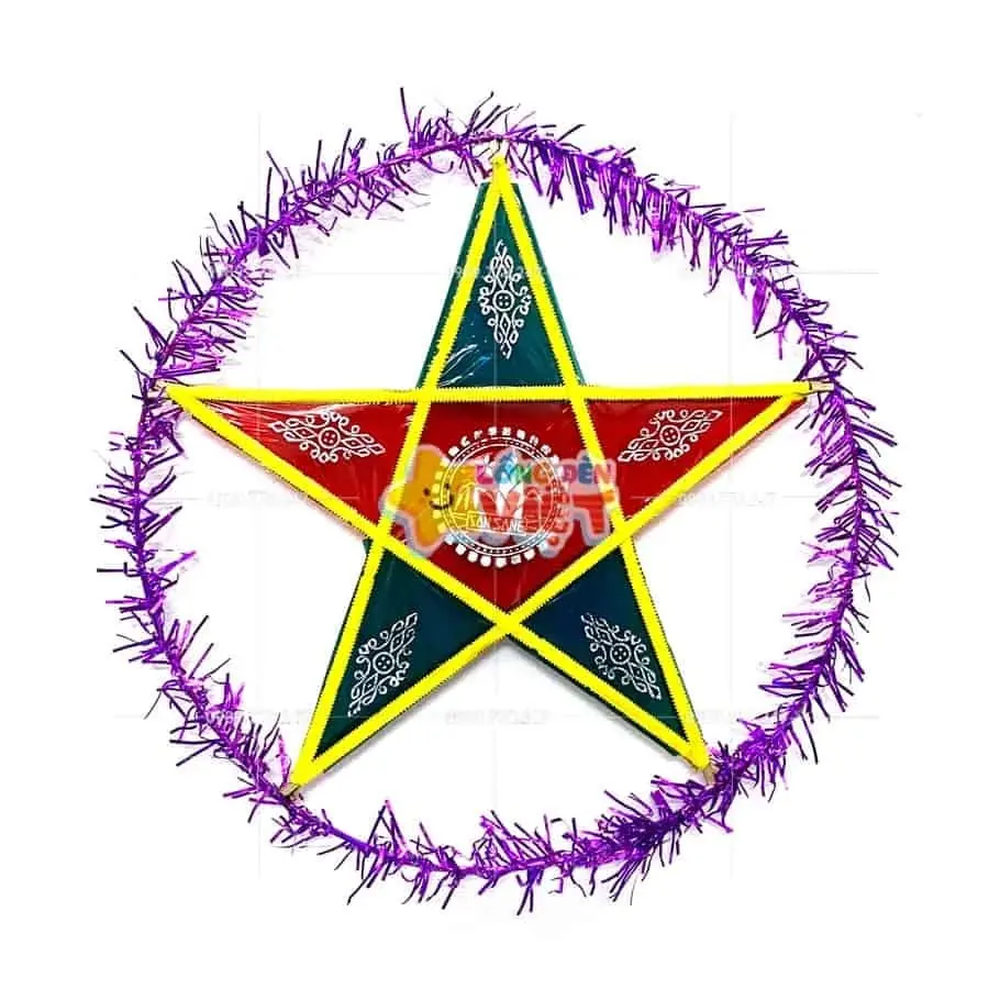 Đèn Giấy Kiếng Hình Ngôi Sao Đèn Giấy Kiếng Hình Ngôi Sao — đèn trung thu Việt Nam | LongDenViet