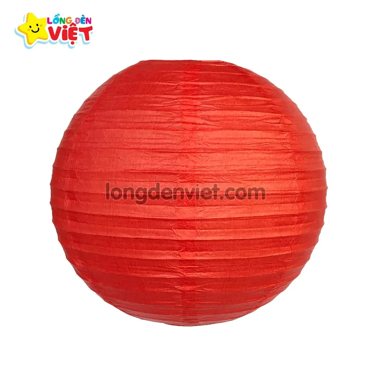 Lồng đèn giấy tròn Đỏ Lồng đèn giấy tròn Đỏ — đèn khách sạn Việt Nam | LongDenViet
