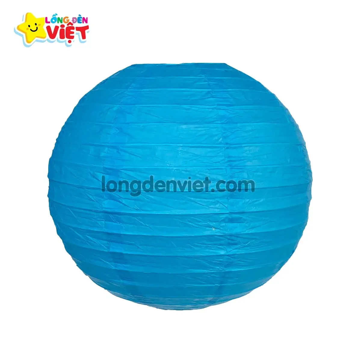 Lồng đèn giấy tròn Xanh da trời Lồng đèn giấy tròn Xanh da trời — đèn khách sạn Việt Nam | LongDenViet