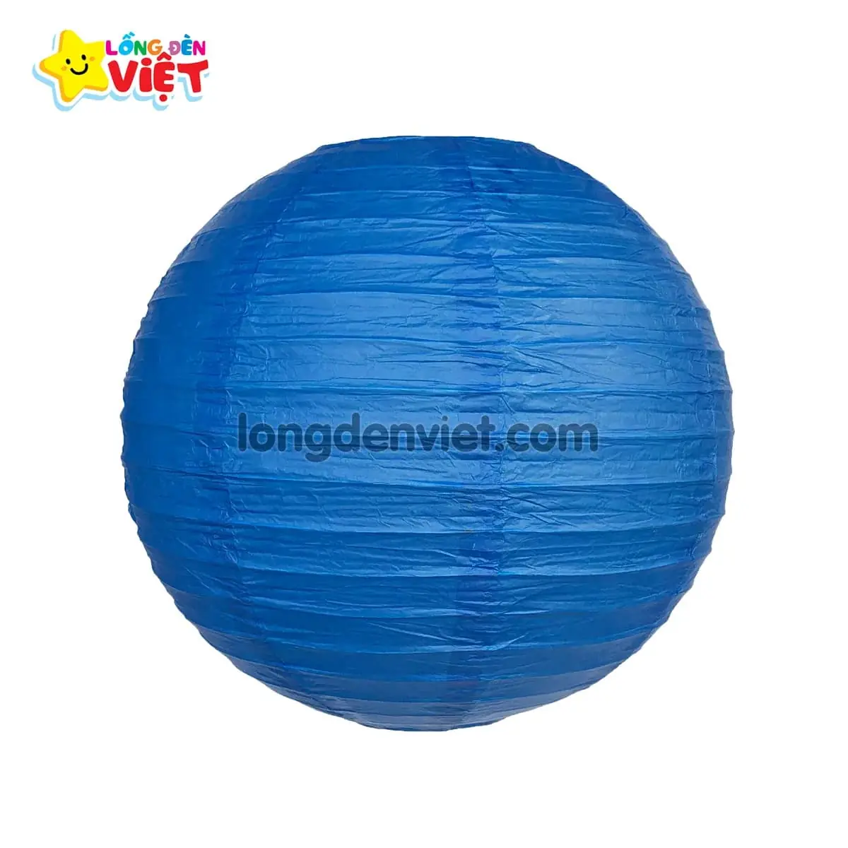 Lồng đèn giấy tròn Xanh dương đậm Lồng đèn giấy tròn Xanh dương đậm — đèn khách sạn Việt Nam | LongDenViet