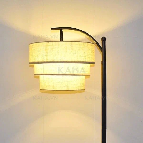 Chụp Đèn Vải Màu Vàng Đồng — góc nhìn thứ 2