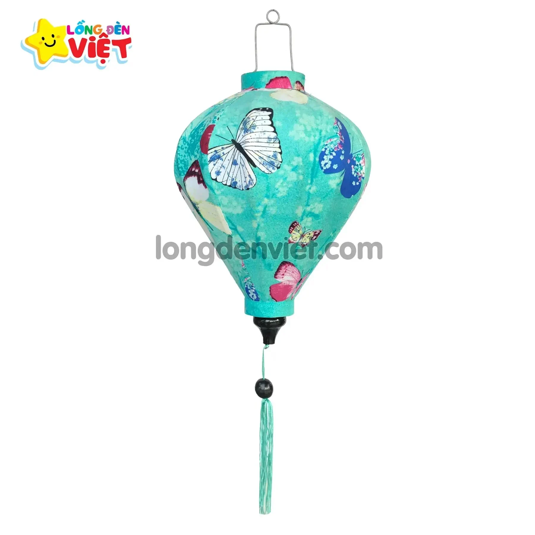 Lồng đèn Hội An Vải Hoa 02 — đèn lồng Hội An Việt Nam | LongDenViet