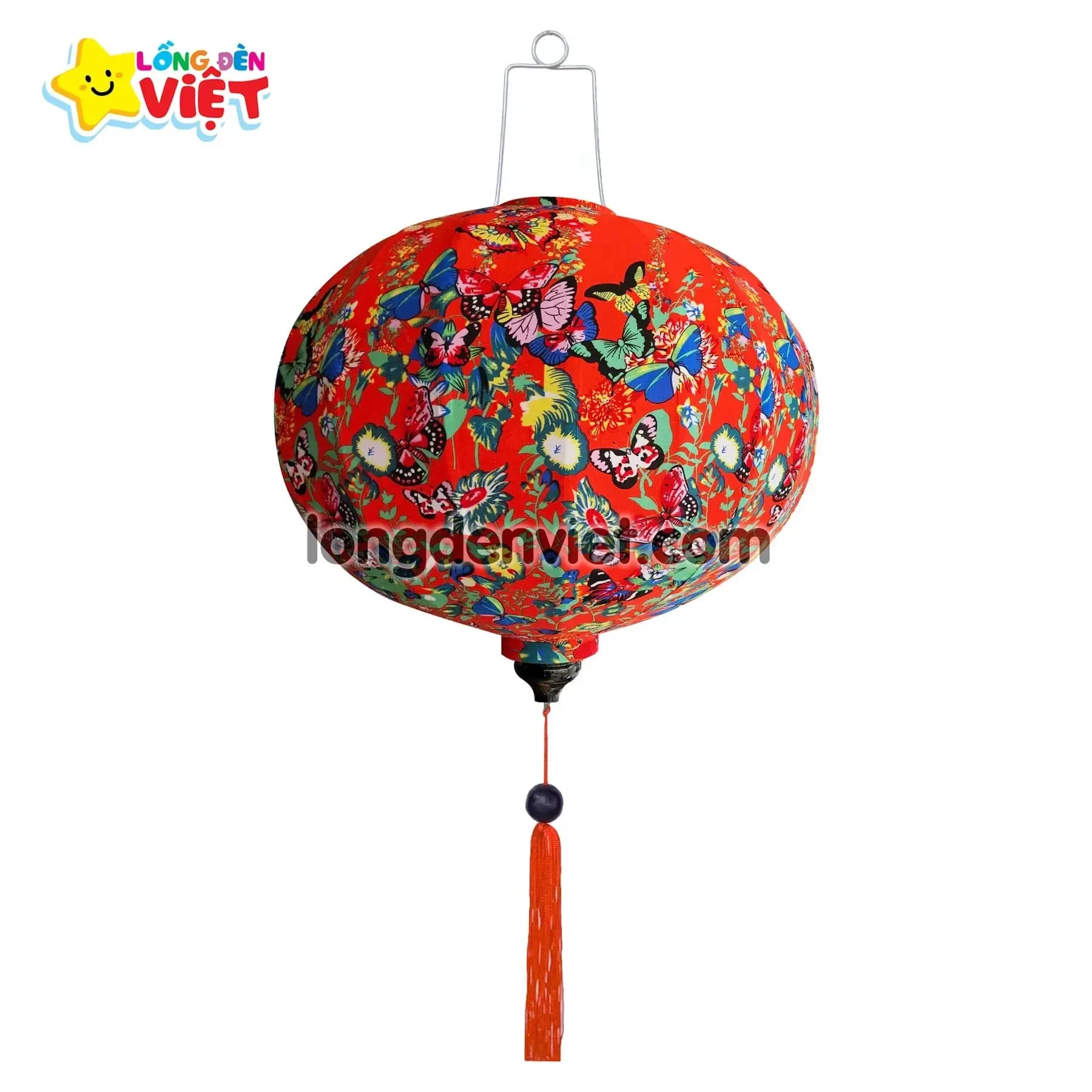 Lồng đèn Hội An Vải Hoa 15 Lồng đèn Hội An Vải Hoa 15 — đèn lồng Hội An Việt Nam | LongDenViet