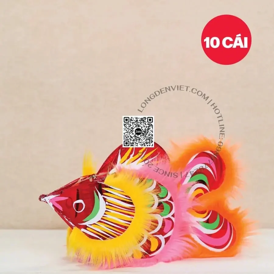 Đèn giấy kiếng lông cá đỏ 40cm 10 cái Đèn giấy kiếng lông cá đỏ 40cm 10 cái — đèn ngôi sao nhựa Việt Nam | LongDenViet