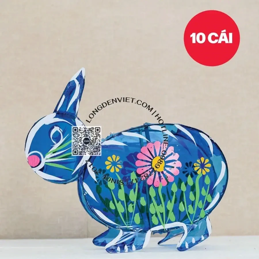 Đèn giấy kiếng thỏ xanh 40cm 10 cái Đèn giấy kiếng thỏ xanh 40cm 10 cái — đèn vẽ tranh Việt Nam | LongDenViet