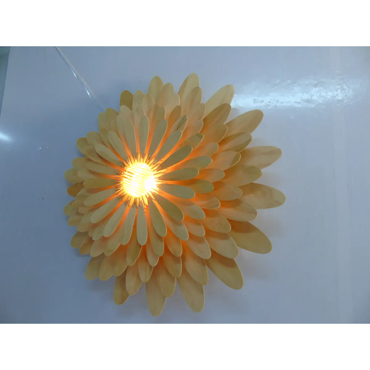 Đèn Ốp Trần Gỗ Hoa Cúc Nhiều Lớp Đèn Ốp Trần Gỗ Hoa Cúc Nhiều Lớp — đèn lồng gỗ Việt Nam | LongDenViet