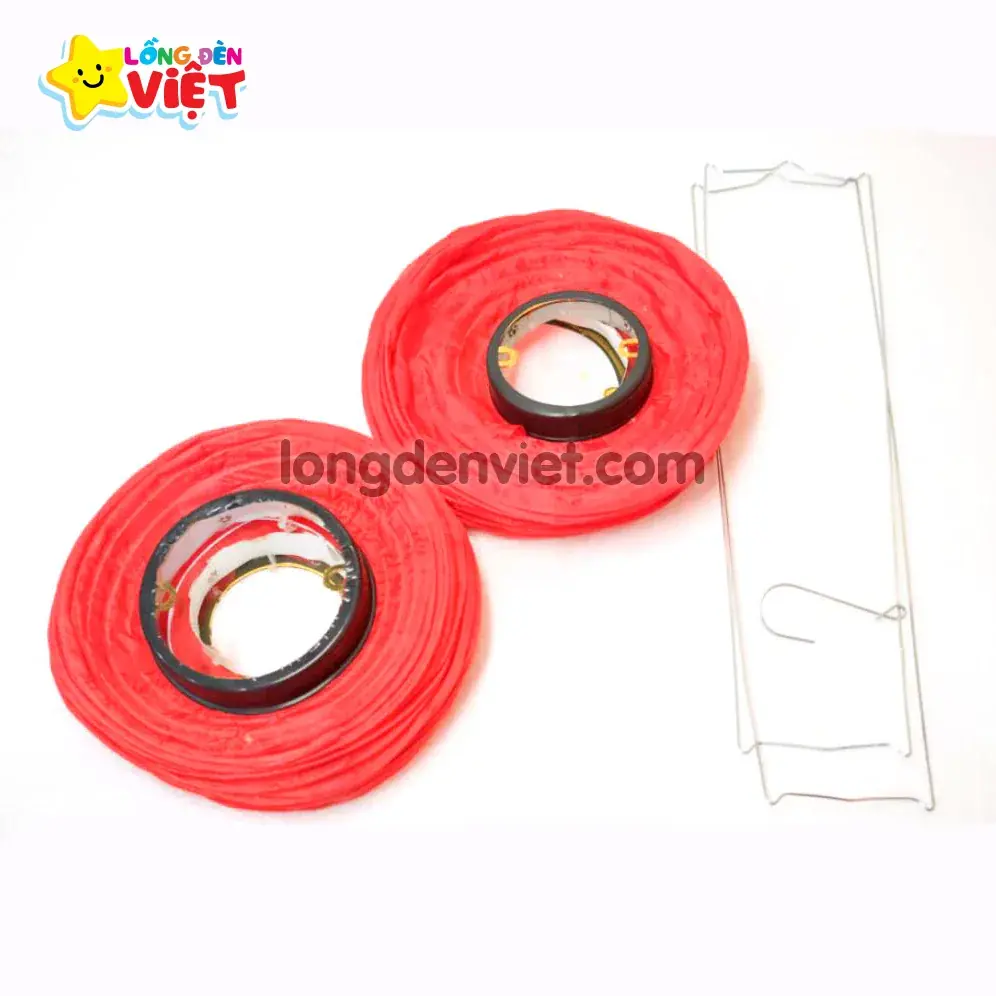 Lồng đèn kiểu Nhật vải dù Đỏ Lồng đèn kiểu Nhật vải dù Đỏ — đèn khách sạn Việt Nam | LongDenViet