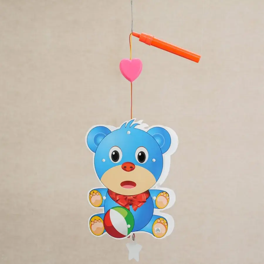 Đèn nhựa Gấu chơi banh