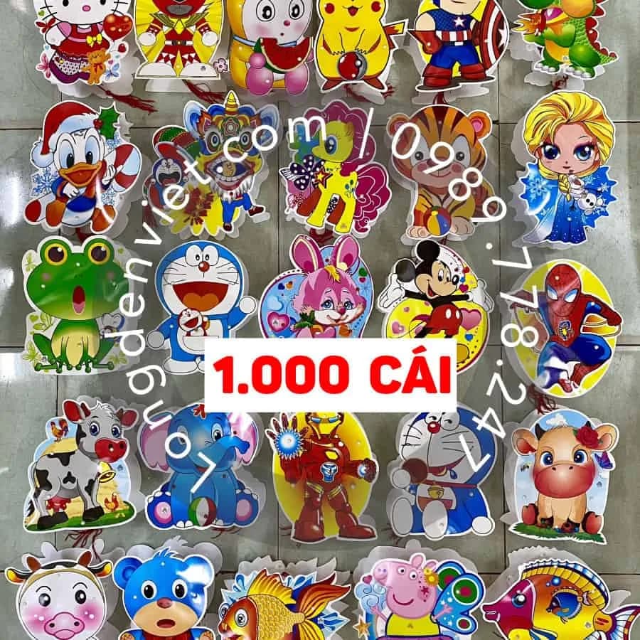 Đèn nhựa đủ mẫu 1.000 cái Đèn nhựa đủ mẫu 1.000 cái — đèn lồng thủ công Việt Nam | LongDenViet