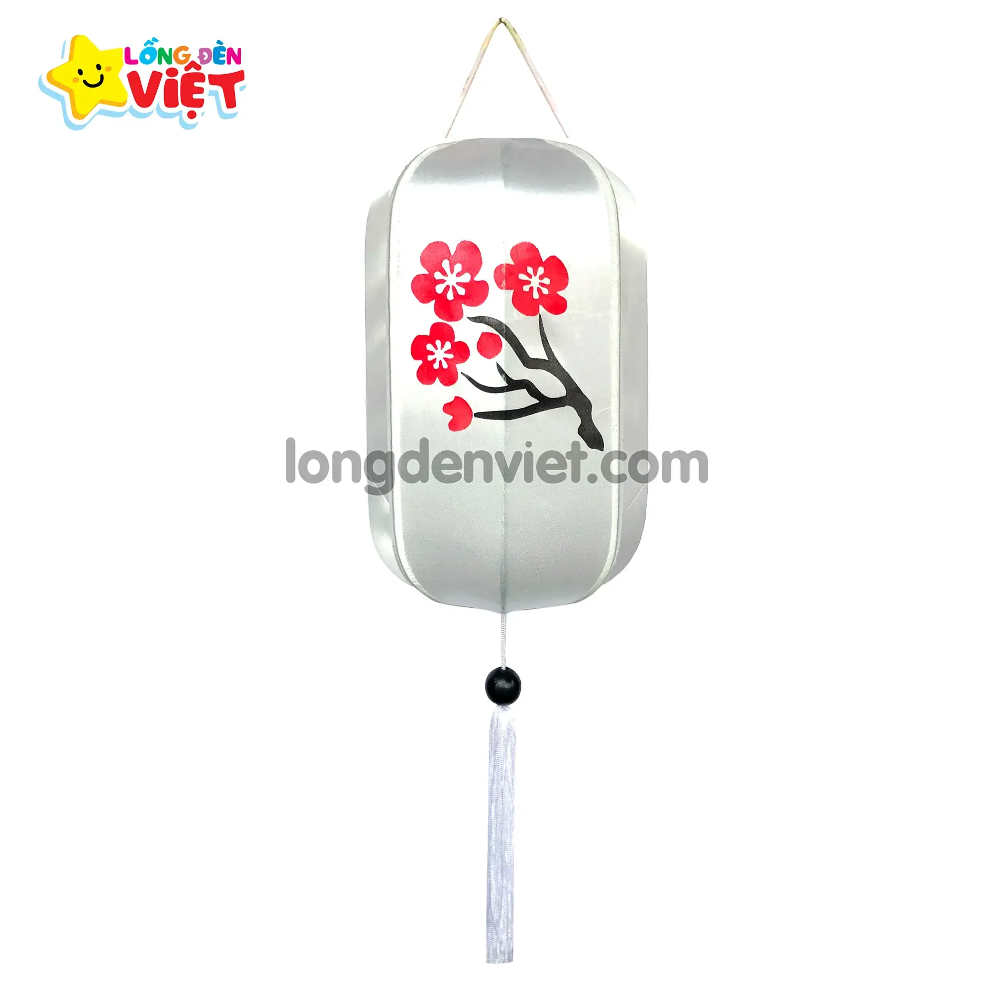 Lồng đèn khung sắt Trụ in Hoa Đào S06 Lồng đèn khung sắt Trụ in Hoa Đào S06 — đèn lồng gỗ Việt Nam | LongDenViet
