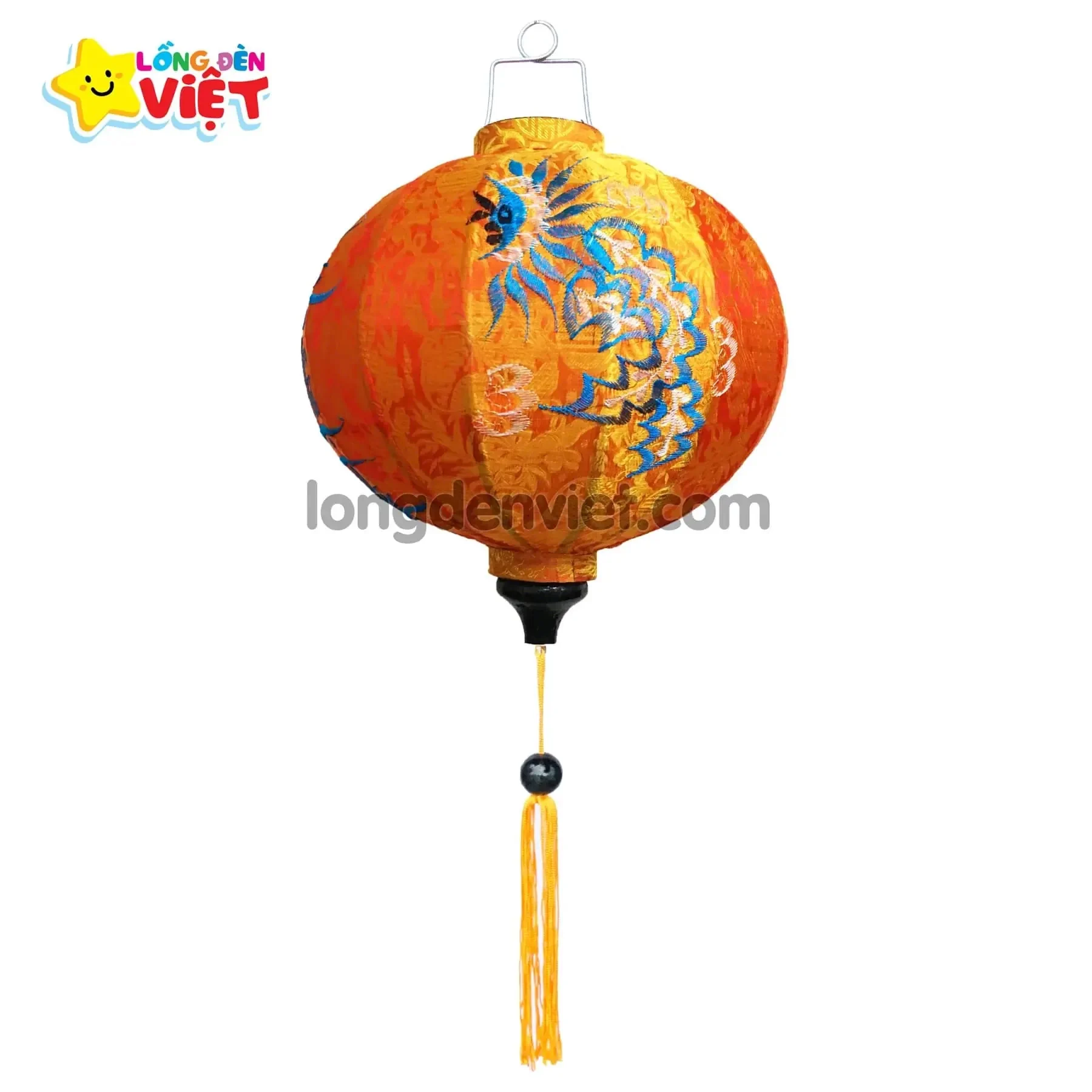 Lồng đèn thêu Rồng TH10 Lồng đèn thêu Rồng TH10 — đèn lồng Tết Việt Nam | LongDenViet