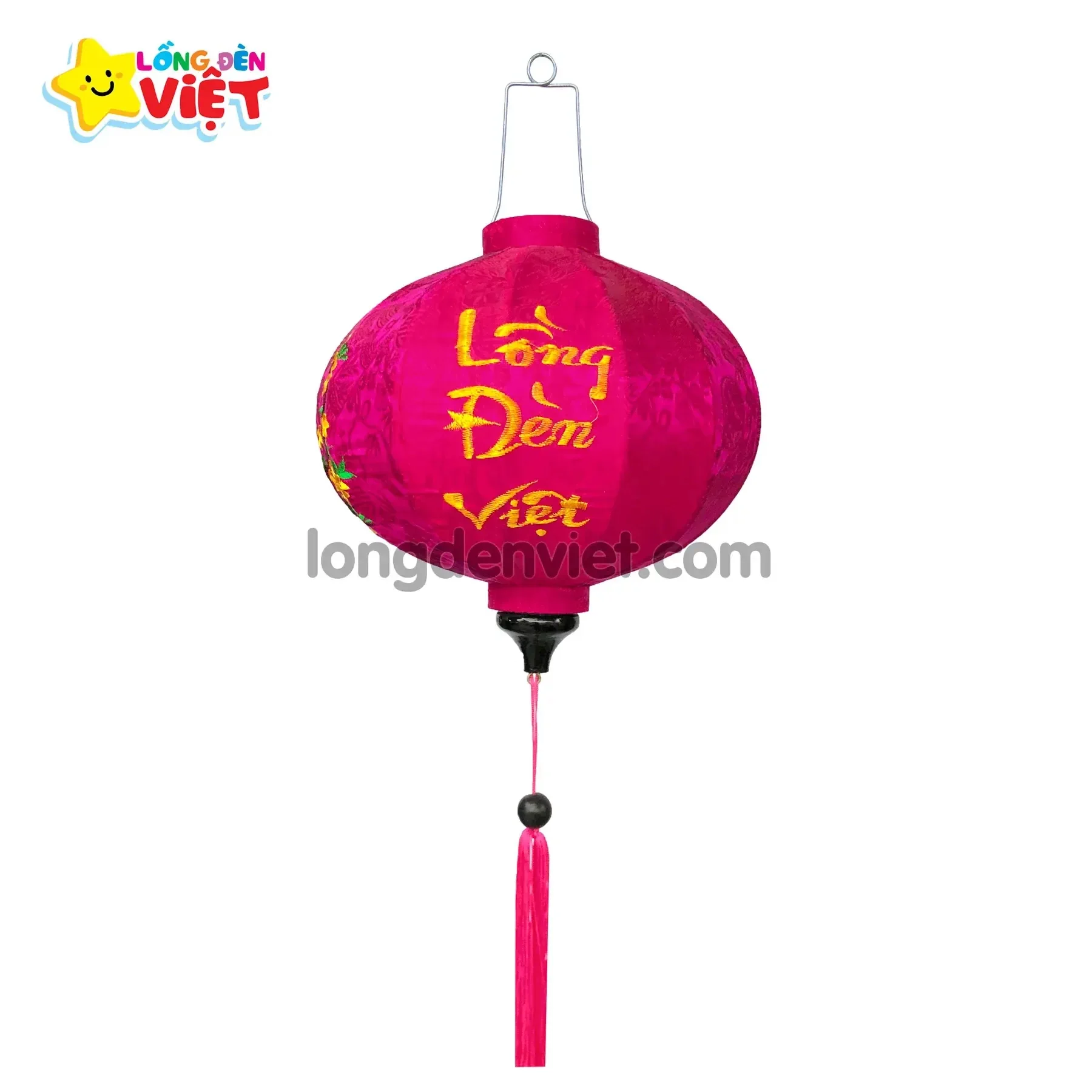 Lồng đèn thêu Lồng Đèn Việt TH09 — đèn lồng Tết Việt Nam | LongDenViet