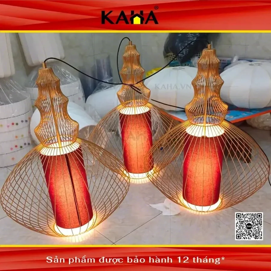 Đèn Thả Bàn Ăn Hiện Đại KAHA0085 — đèn lồng thủ công Việt Nam | LongDenViet