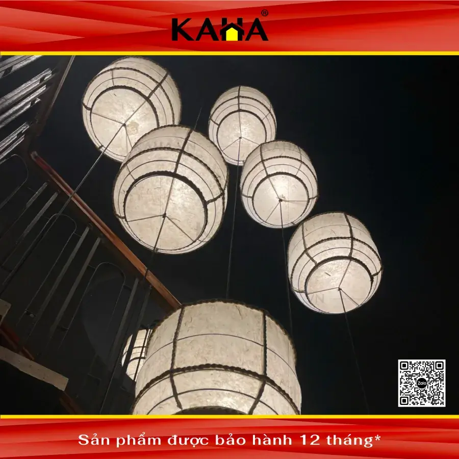 Đèn Thả Ngoài Trời KAHA0098 Đèn Thả Ngoài Trời KAHA0098 — đèn lồng thủ công Việt Nam | LongDenViet