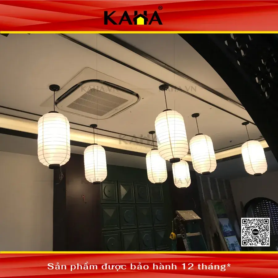 Đèn Chùm Thả KAHA0120 Đèn Chùm Thả KAHA0120 — đèn lồng thủ công Việt Nam | LongDenViet
