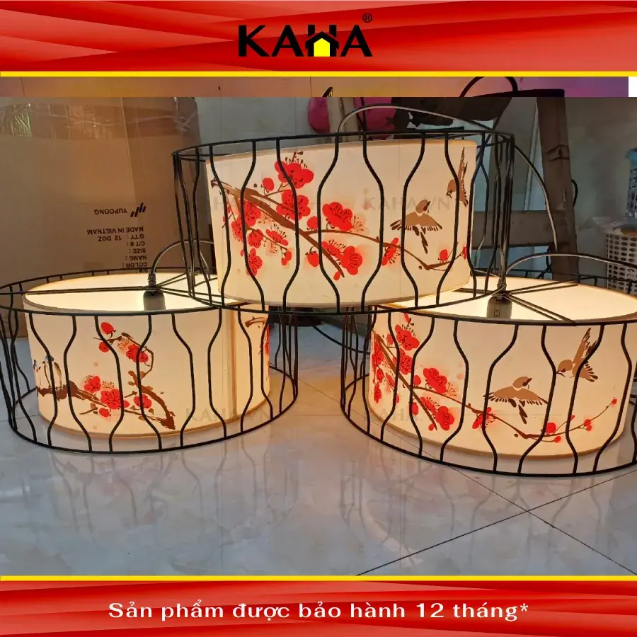 Đèn Gỗ Nhật KAHA0042 Đèn Gỗ Nhật KAHA0042 — đèn lồng thủ công Việt Nam | LongDenViet