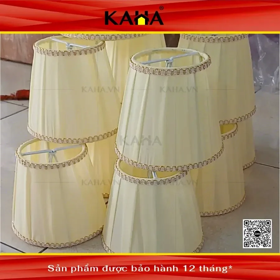 Chao Đèn Vải KAHA0057 — đèn lồng thủ công Việt Nam | LongDenViet