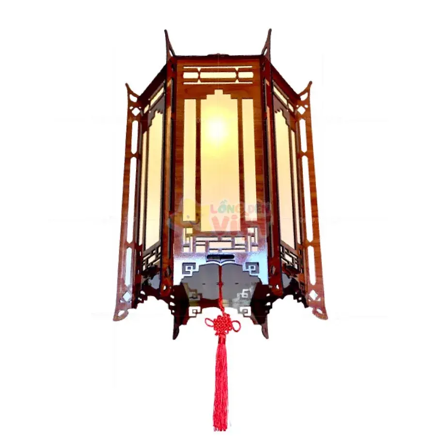 Đèn Kéo Quân Gỗ 40cm
