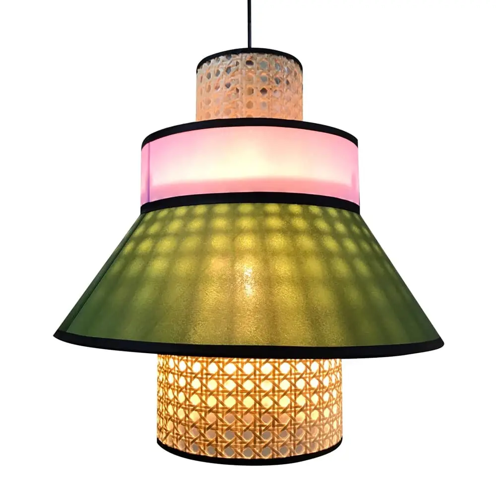 Đèn vải treo kiểu chụp đèn KH-DTR021