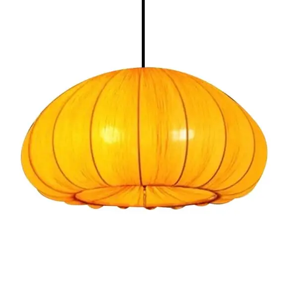 Đèn vải treo kiểu mận tròn KH-DTR010 Đèn vải treo kiểu mận tròn KH-DTR010 — đèn quán cafe Việt Nam | LongDenViet