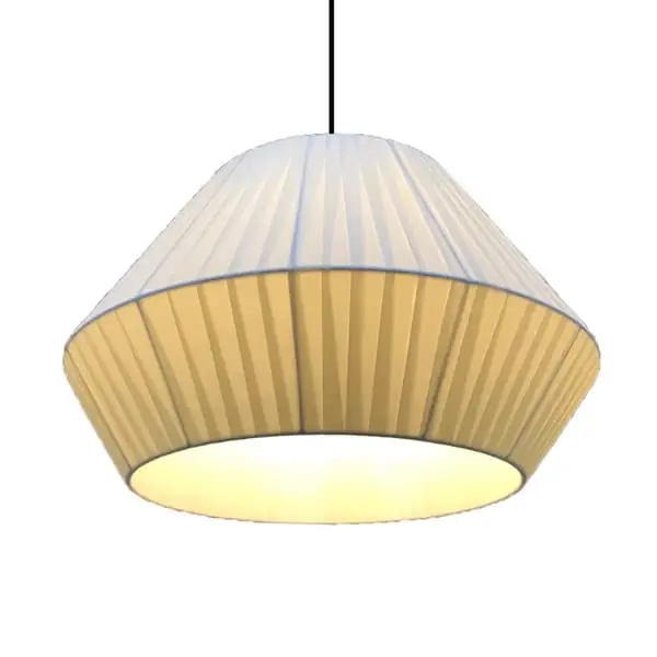 Đèn treo vải lụa xếp ly KH-DTR006 Đèn treo vải lụa xếp ly KH-DTR006 — đèn quán cafe Việt Nam | LongDenViet