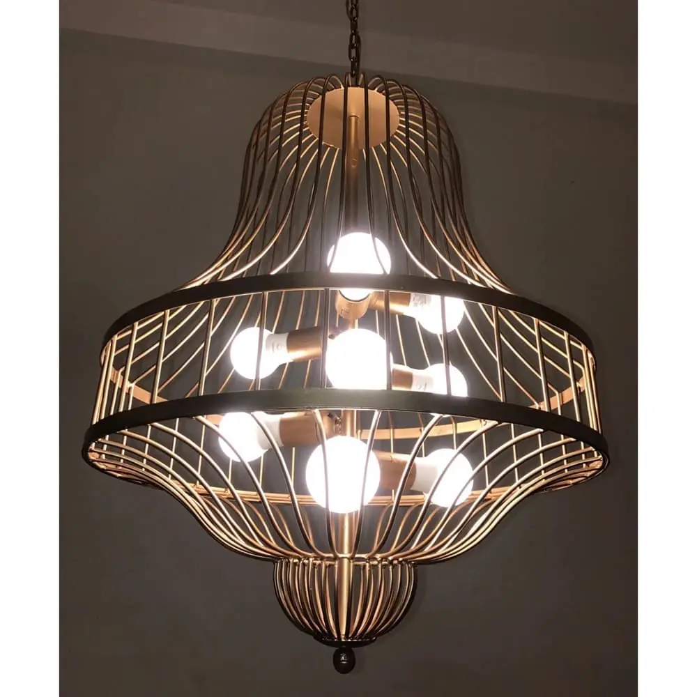 Đèn sắt trang trí KH-DTR039 Đèn sắt trang trí KH-DTR039 — đèn quán cafe Việt Nam | LongDenViet