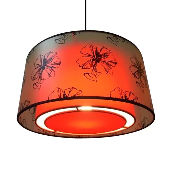 Đèn vải trang trí KH-DTR032 Đèn vải trang trí KH-DTR032 — đèn quán cafe Việt Nam | LongDenViet