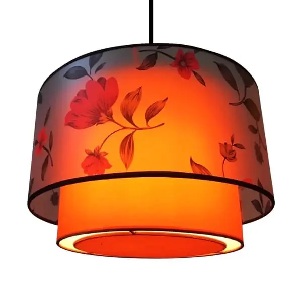 Đèn vải trang trí KH-DTR031 Đèn vải trang trí KH-DTR031 — đèn quán cafe Việt Nam | LongDenViet