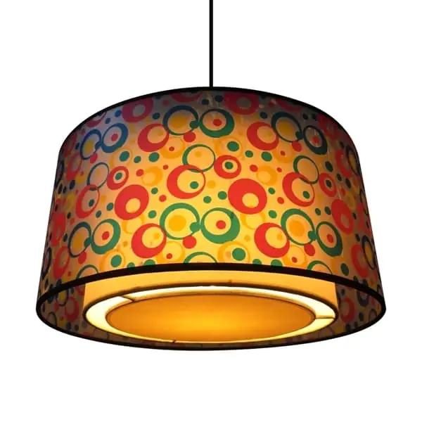 Đèn vải trang trí KH-DTR028