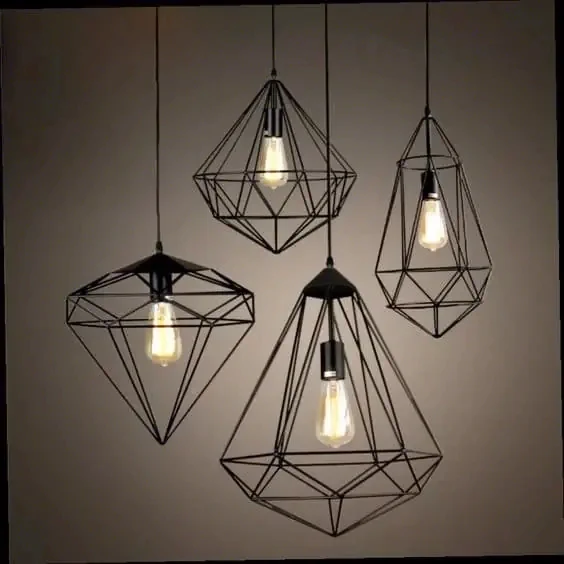 Bộ 4 đèn thả trần KH-DTR079 — đèn thả trần Việt Nam | LongDenViet