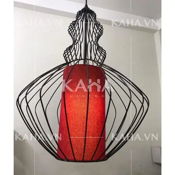 Đèn sắt trang trí KH-DTR038 Đèn sắt trang trí KH-DTR038 — đèn quán cafe Việt Nam | LongDenViet