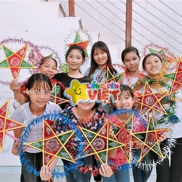 Đèn Giấy Kiếng Hình Ngôi Sao Đèn Giấy Kiếng Hình Ngôi Sao — đèn trung thu Việt Nam | LongDenViet