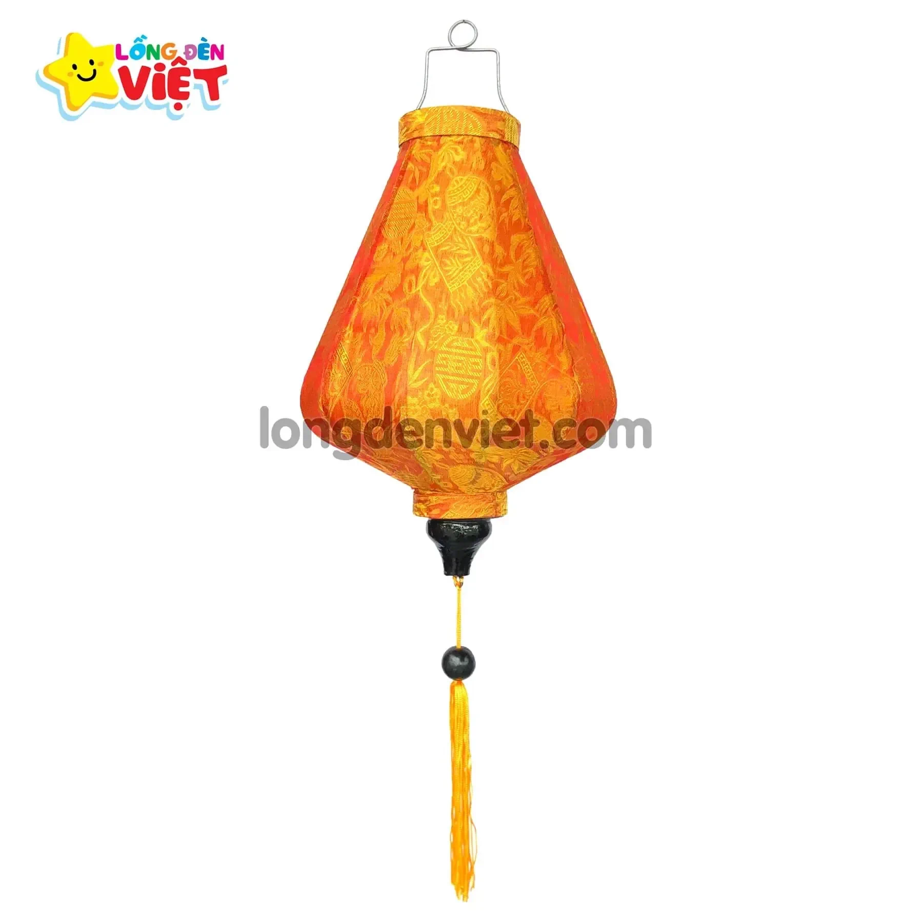 Lồng đèn Hội An kiểu Kim Cương — góc nhìn thứ 2