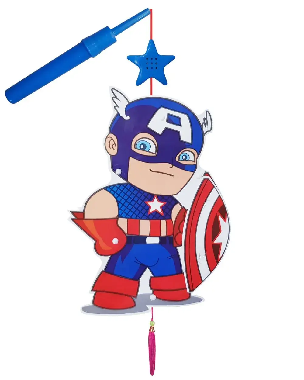 Lồng đèn nhựa Captain America Lồng đèn nhựa Captain America — đèn lồng thủ công Việt Nam | LongDenViet