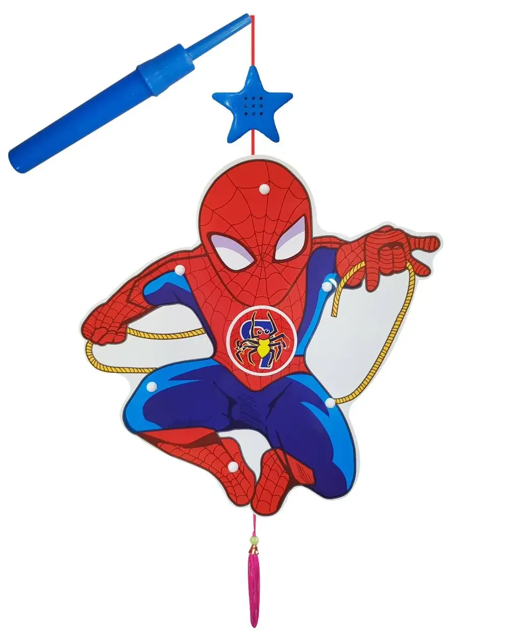 Lồng đèn nhựa Người nhện Lồng đèn nhựa Người nhện — đèn lồng thủ công Việt Nam | LongDenViet