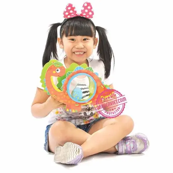 Trống sáng tạo khủng long nhí Trống sáng tạo khủng long nhí — đèn lồng thủ công Việt Nam | LongDenViet