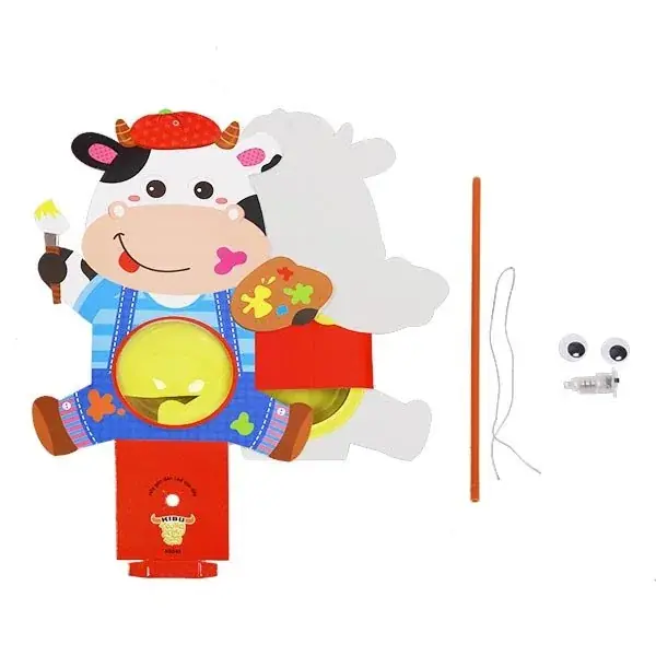 Lồng đèn Bò hoạ sỹ Lồng đèn Bò hoạ sỹ — đèn lồng thủ công Việt Nam | LongDenViet