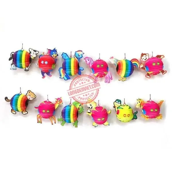 Lồng đèn Voi cầu vồng Lồng đèn Voi cầu vồng — đèn trung thu Việt Nam | LongDenViet