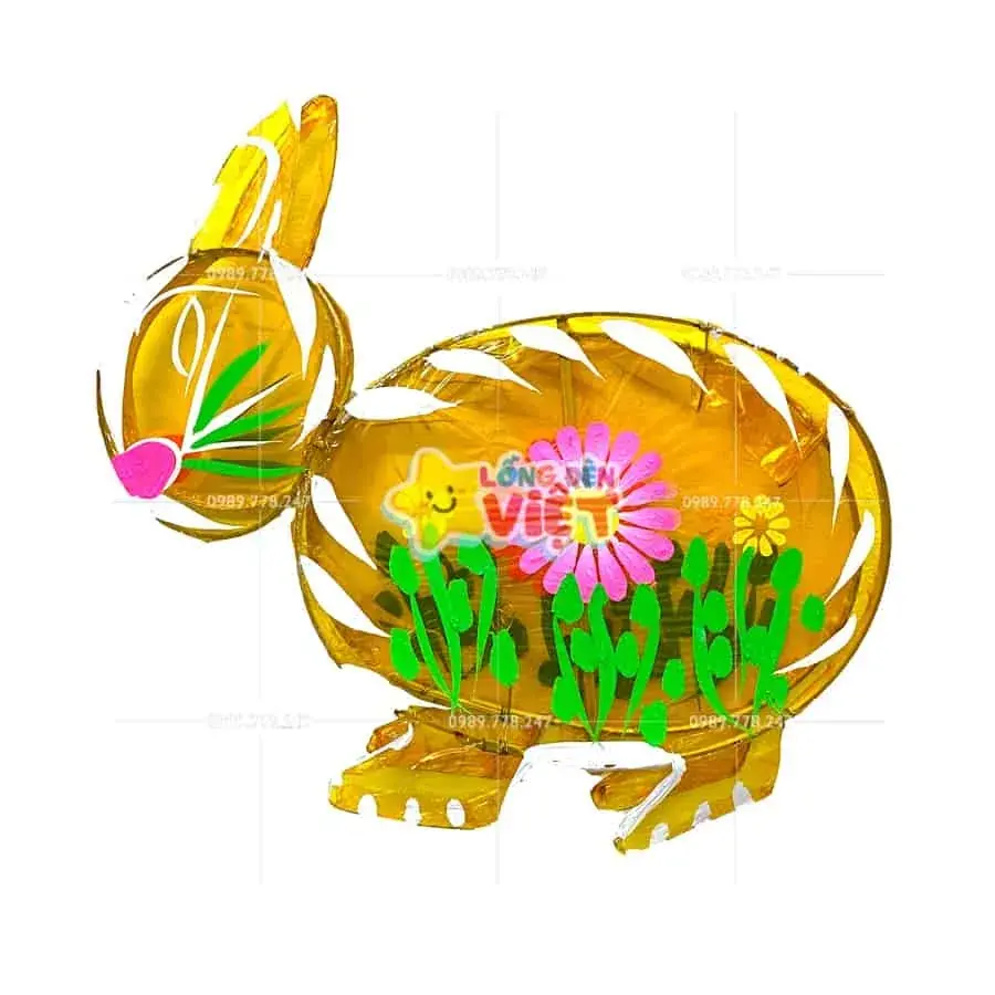 Đèn Giấy Kiếng Hình Thỏ