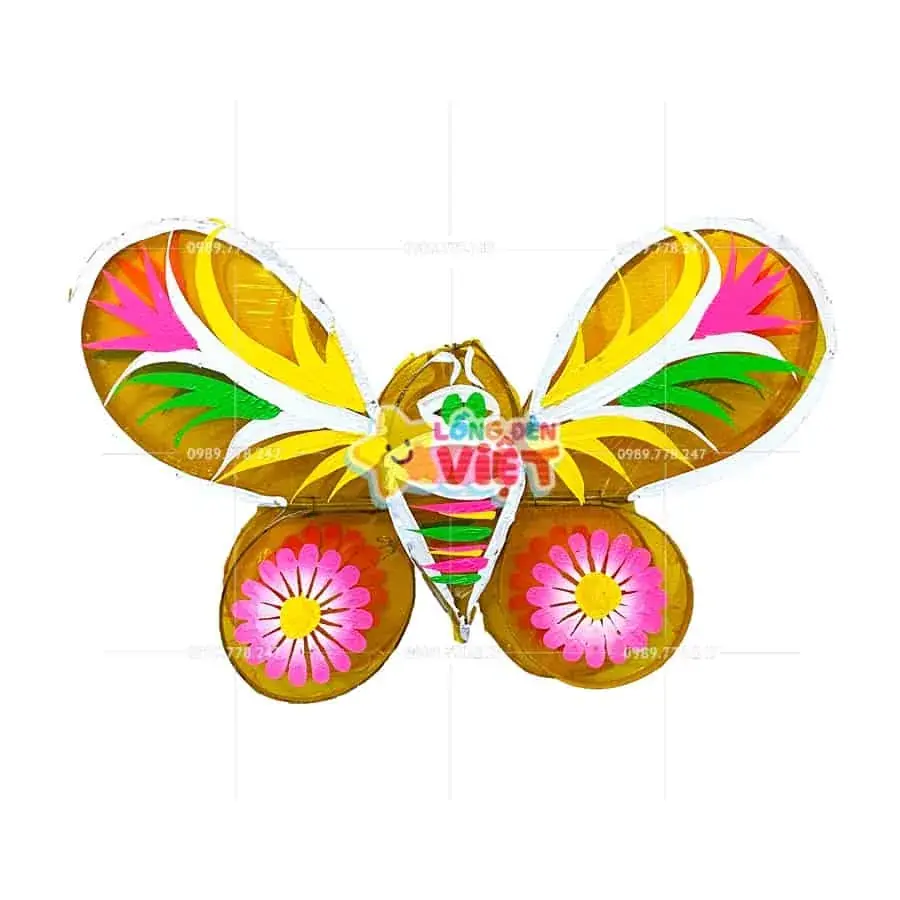 Đèn Giấy Kiếng Hình Bướm