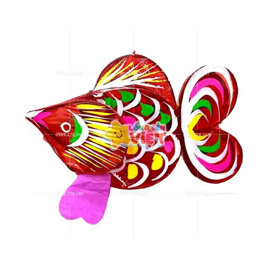 Đèn Giấy Kiếng Hình Cá Chép