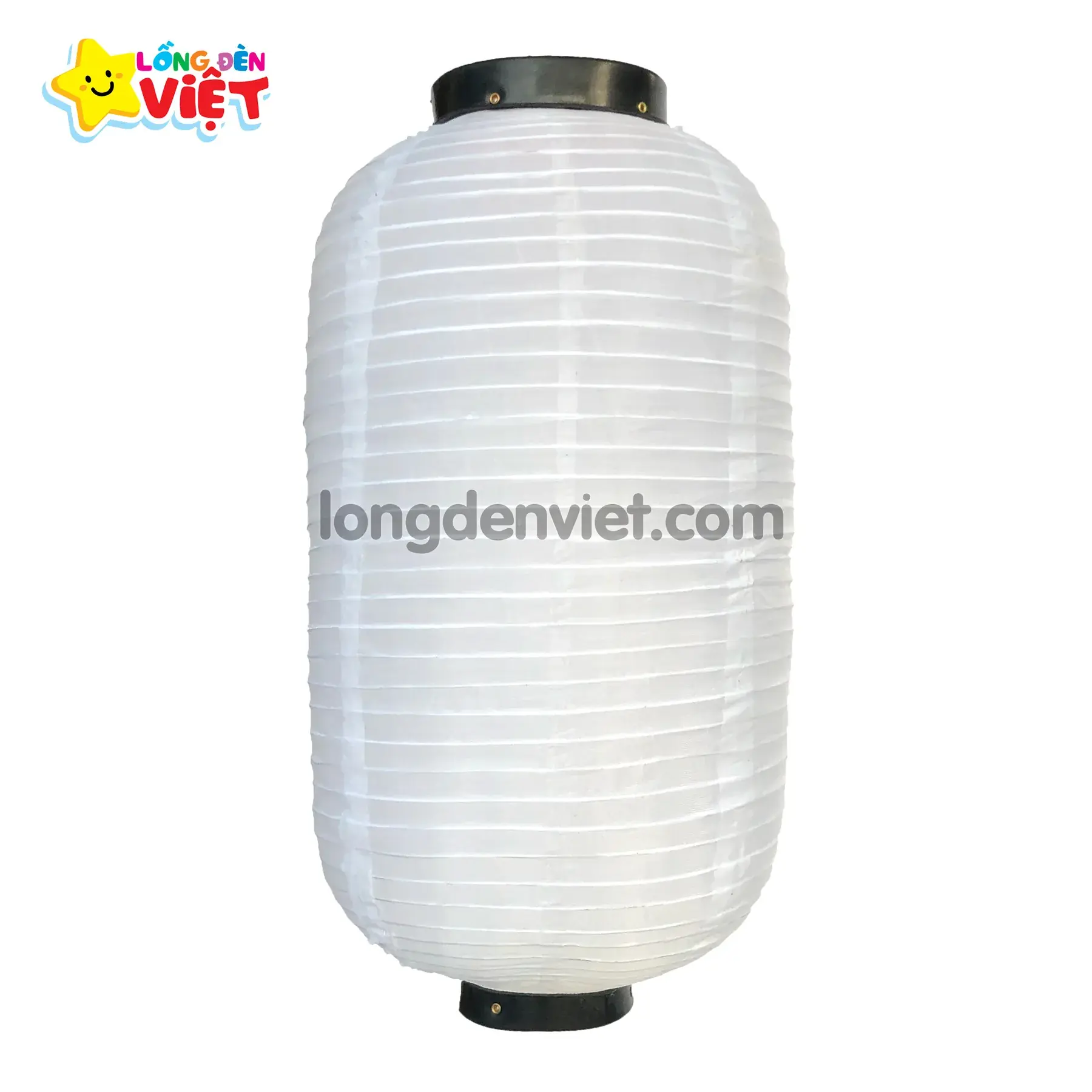 Lồng đèn kiểu Nhật vải dù Trắng Lồng đèn kiểu Nhật vải dù Trắng — đèn khách sạn Việt Nam | LongDenViet