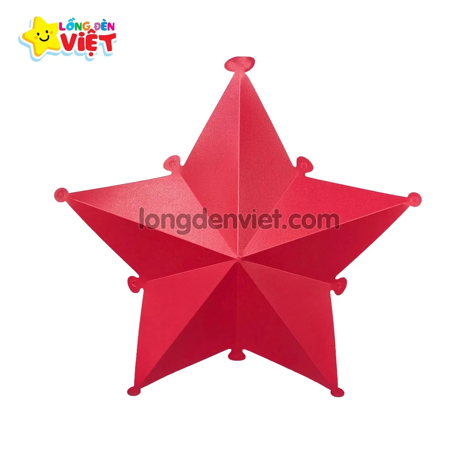 Ngôi sao nhựa màu đỏ