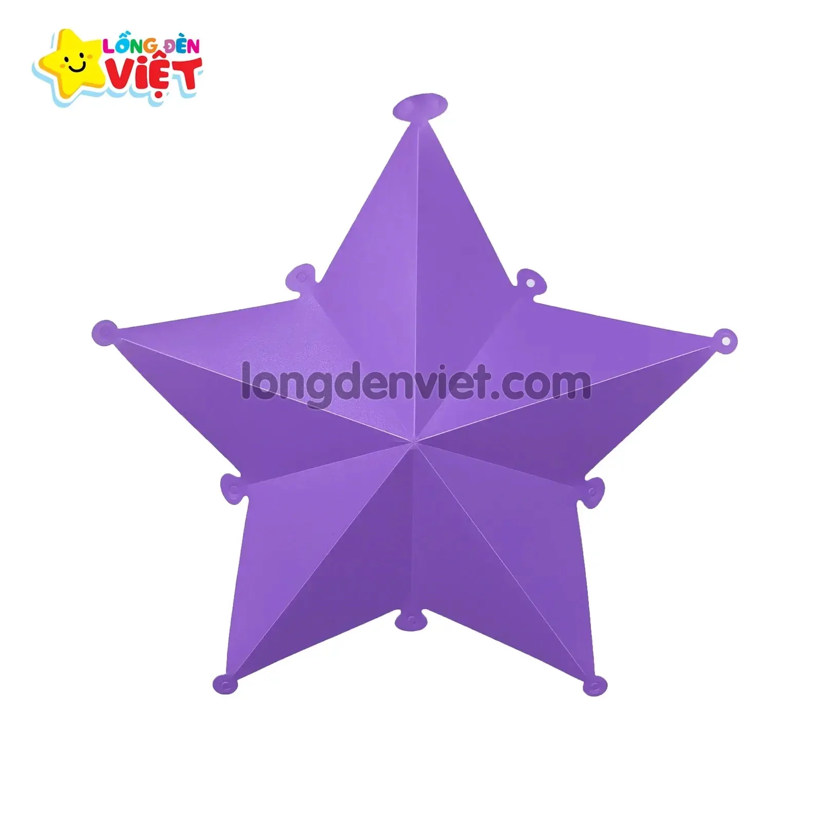 Ngôi sao nhựa màu tím