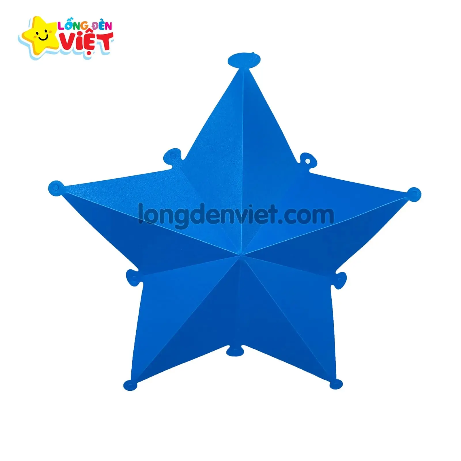 Ngôi sao nhựa màu xanh dương