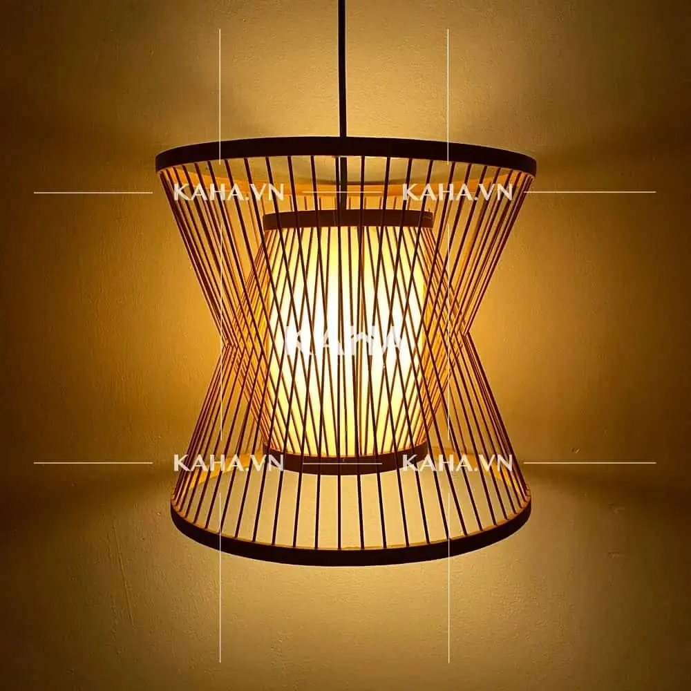 Đèn tăm tre xô chéo MTX-8490002 Đèn tăm tre xô chéo MTX-8490002 — đèn trang trí nội thất Việt Nam | LongDenViet