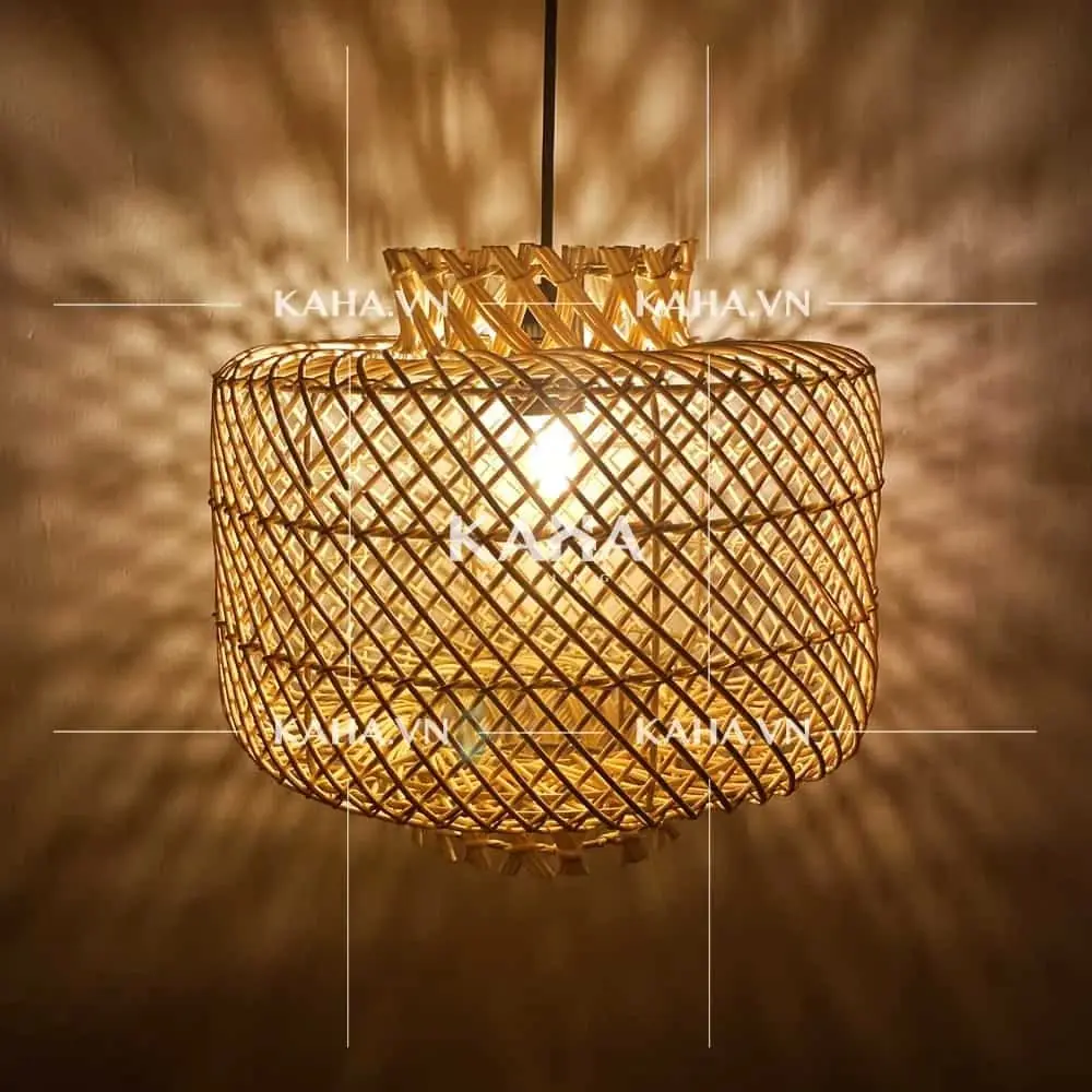 Đèn mây hủ mực MTX-8490011 Đèn mây hủ mực MTX-8490011 — đèn trang trí nội thất Việt Nam | LongDenViet